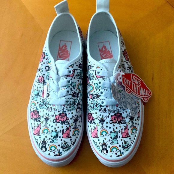 Vans Other - Slip-on vans unicorn dog